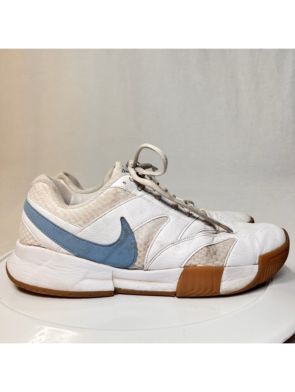 Nike Court Lite 4 White Light Blue Gum - FD6574-107 Size 10